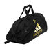 Спортивная сумка Adidas с логотипом Judo (ADIACC052J, черно-золотой)