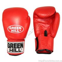 Перчатки боксерские Green Hill Punch 2 (BGP-2007, красные)
