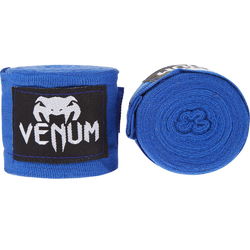 Бинты боксерские Venum эластичные (полиэстер, синие)