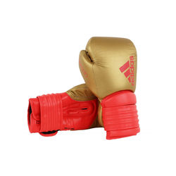 Боксерские перчатки Hybrid 300 Adidas ADIH300 красно-золотые
