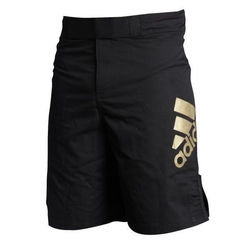 Шорти Adidas для MMA (ADICSS52, чорні з золотом)