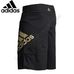 Шорти Adidas для MMA (ADICSS52, чорні з золотом)