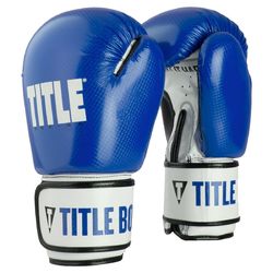 Боксерські рукавиці TITLE Vengeance Fitness Boxing Gloves сині