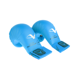 Перчатки для каратэ Arawaza с аккредитацией WKF (ARPKA-WKF, синие)
