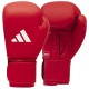 Боксерские перчатки Adidas с лицензией AIBA (AIBAG1, красные)