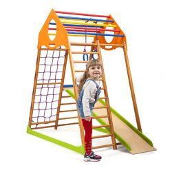 Дитячий спортивний комплекс для дому SportBaby KindWood