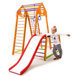 Дитячий спортивний комплекс SportBaby BambinoWood Plus 1-1