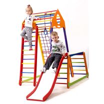 Дитячий спортивний комплекс SportBaby BambinoWood Color Plus 1-1