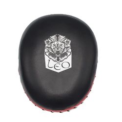 Лапы боксерские LEO AIR Essimo (LFMV, черно-красные)