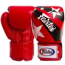 Боксерские перчатки Fairtex (BGV1n-rd, Красный)