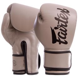 Перчатки боксерские PU на липучке FAIRTEX (BGV14, Серый)