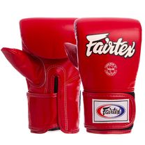 Снарядные перчатки кожаные FAIRTEX (TGT7, Красный)