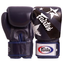 Боксерские перчатки Fairtex (BGV1-bl, Синий)