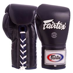 Профессиональные боксерские перчатки Fairtex (BGL6-bl, Синий)