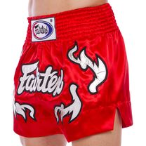 Шорти для тайського боксу та кікбоксингу FAIRTEX (BS0665, червоний)