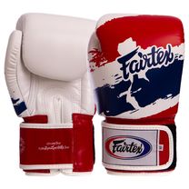 Боксерские перчатки Fairtex (BGV1-wh, Белый)