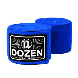 Боксерські бинти еластичні Dozen Monochrome Ultra-elastic Hand Wraps (216252489, Синій)