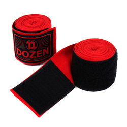 Боксерські бинти напівеластичний Dozen Monochrome Semi-elastic Hand Wraps Total (218277304, Червоний)