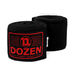 Боксерські бинти напівеластичний Dozen Monochrome Semi-elastic Hand Wraps (218277679, Чорний)