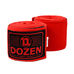 Боксерские бинты полуэластичные Dozen Monochrome Semi-elastic Hand Wraps Total  (218277304, Красный)