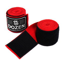 Боксерские бинты полуэластичные Dozen Monochrome Semi-elastic Hand Wraps  (216247198, Красный)