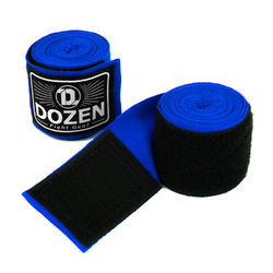 Боксерські бинти напівеластичний Dozen Monochrome Semi-elastic Hand Wraps (216246754, Синій)