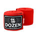 Боксерські бинти напівеластичний Dozen Monochrome Semi-elastic Hand Wraps (216247198, Червоний)