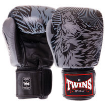 Перчатки для бокса TWINS Wolf (FBGVL3-50, Серый)