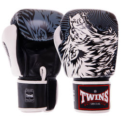 Рукавички для боксу TWINS Wolf (FBGVL3-50, Білий)