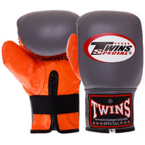 Снарядные перчатки TWINS (TBGLA-1F, Оранжевый-серый)