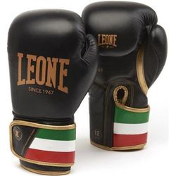 Боксерские перчатки Leone Italy Black