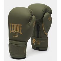 Боксерські рукавички Leone Mono Military (500119, Зелений)