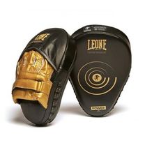 Лапы боксерские Leone Power Line (500103, Черно-золотые)