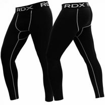 Штани компресійні RDX Lycra Black (40282, чорні)