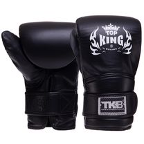 Снарядные перчатки кожаные TOP KING Ultimate (TKBMU-CT, Черный)