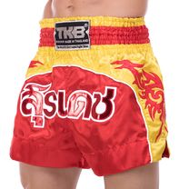 Шорты для тайского бокса и кикбоксинга TOP KING (TKTBS-146, Красный)
