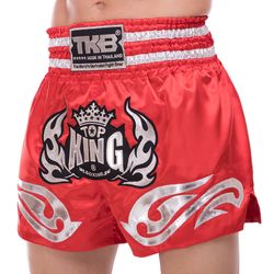 Шорти для тайського боксу та кікбоксингу TOP KING (TKTBS-094, Червоний)