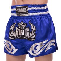 Шорты для тайского бокса и кикбоксинга TOP KING (TKTBS-094, Синий)
