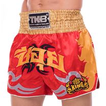 Шорты для тайского бокса и кикбоксинга TOP KING (TKTBS-049, Красный)