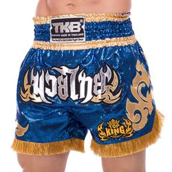Шорти для тайського боксу та кікбоксингу TOP KING (TKTBS-062, Синій)