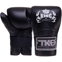 Снарядные перчатки кожаные TOP KING Pro (TKBMP-CT, Черный)