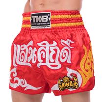 Шорти для тайського боксу та кікбоксингу TOP KING (TKTBS-056, Червоний)