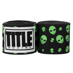 Бинты боксерские эластичные TITLE Boxing Print Mexican Stile Extraterrestrial 4.5м