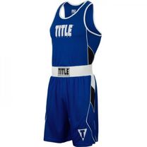 Форма для боксу TITLE Aerovent Elite Amateur Boxing Set (title-TABS8-BL, Синій)