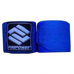 Бинты боксерские эластичные FirePower 4.5м (FPHW5-BL, Синие)