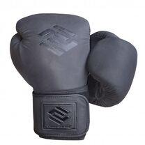 Боксерские перчатки FirePower FPBG2M   Черные матовые