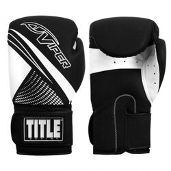 Боксерские перчатки Viper by TITLE Boxing Strike Select Bag 2.0   Черные с красным