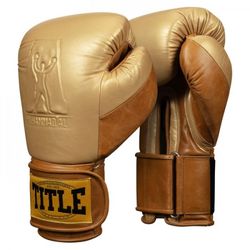 Боксерские перчатки TITLE Ali Limited Edition Comeback Bag (Title-ALICBBG, Золотой)