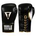 Боксерские перчатки TITLE Boxeo MexicanLeather Lace Training Quatro    Черные