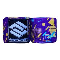 Бинти еластичні боксерські Firepower 4м (FPHW7, Purple figures)